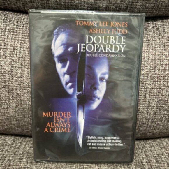 FACTORY SEALED Double Jeopardy DVD Tommy Lee Jones Ashley Judd - Picture 1 of 3